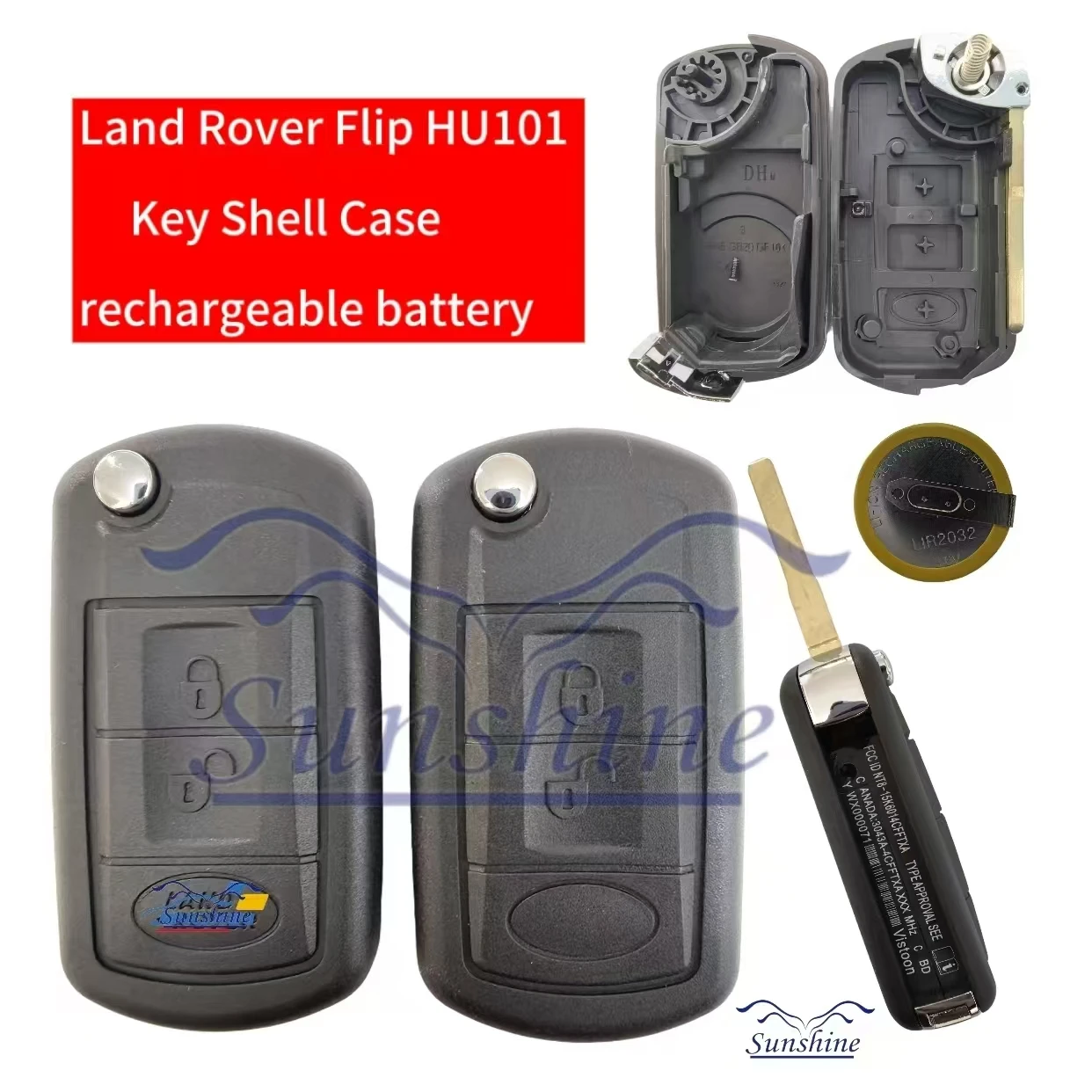 For Land Rover For Discovery 3 LR3 For Range Rover For Sport For Vouge 2005-2010 3 Buttons Flip Remote Car Key Fob Shell Case
For Land Rover For Discovery 3 LR3 For Range Rover For Sport For Vouge 2005-2010 3 Buttons Flip Remote Car Key Fob Shell Case