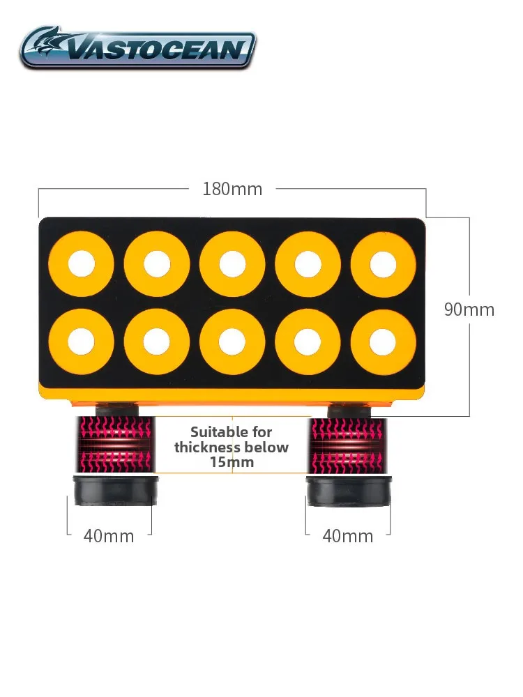VASTOCEAN Magnetic Acrylic Coral Frag Plug with Levitation Design, Colorful Holder for Easy Placement in Reef Aquarium
VASTOCEAN Magnetic Acrylic Coral Frag Plug with Levitation Design, Colorful Holder for Easy Placement in Reef Aquarium