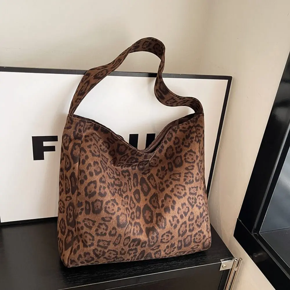 Korean Style PU Leather PU Leather Bag Large Capacity Wind Shoulder Tote Bag Leopard Print Shoulder Bag Daily Use
Korean Style PU Leather PU Leather Bag Large Capacity Wind Shoulder Tote Bag Leopard Print Shoulder Bag Daily Use