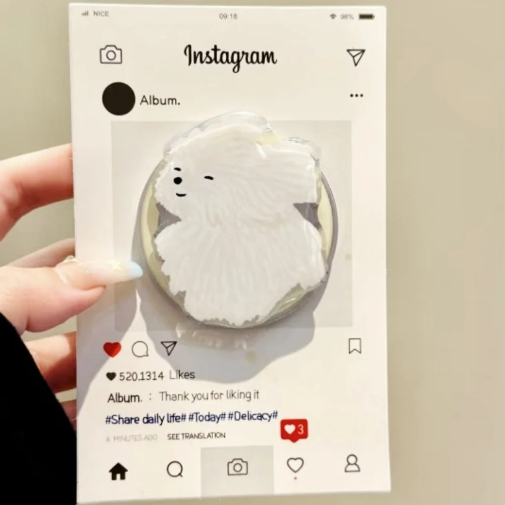 Cute Cartoon Puppy For Magsafe Griptok Holder Phone Finger Ring Stand Support For iPhone 16 Samsung Girl Bracket
Cute Cartoon Puppy For Magsafe Griptok Holder Phone Finger Ring Stand Support For iPhone 16 Samsung Girl Bracket