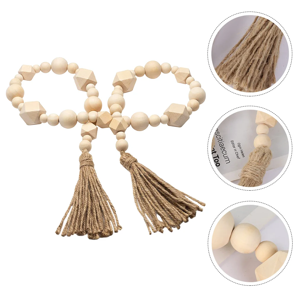 Tapestry Wooden Bead Pendant Door Handles Brown Tassel Garland Beads Farmhouse Home Hanging Decor
Tapestry Wooden Bead Pendant Door Handles Brown Tassel Garland Beads Farmhouse Home Hanging Decor