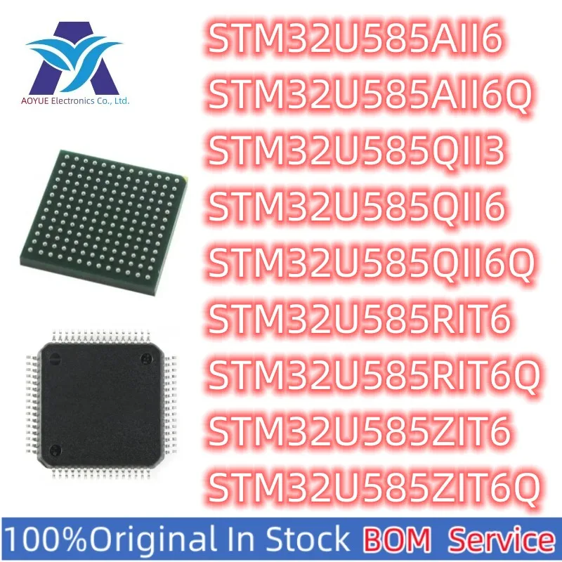 Новинка, оригинальная серия MCU STM32U585AII6 STM32U585AII6Q STM32U585QII3 STM32U585QII6 STM32U585QII6Q STM32U585RIT6 stm32u585yj6
Новинка, оригинальная серия MCU STM32U585AII6 STM32U585AII6Q STM32U585QII3 STM32U585QII6 STM32U585QII6Q STM32U585RIT6 stm32u585yj6