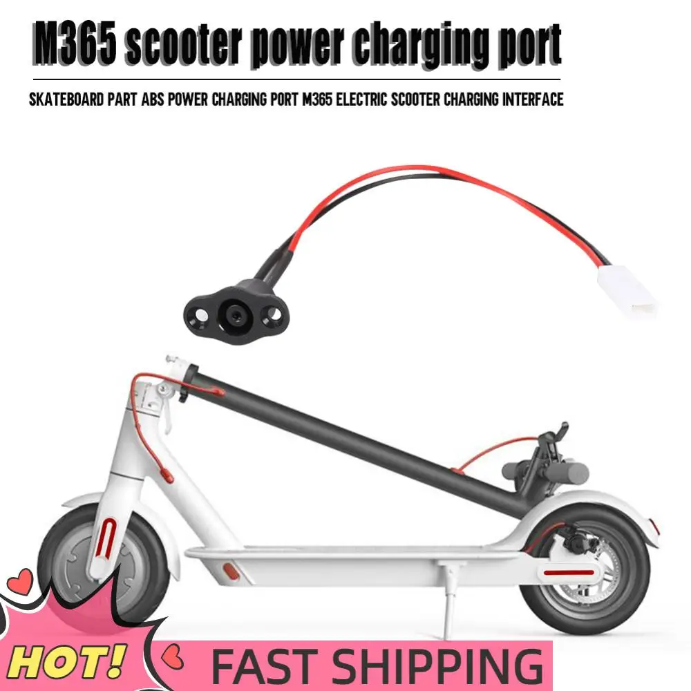 M365 Electric Scooter Accessories Skateboard ABS Power Charging Interface
M365 Electric Scooter Accessories Skateboard ABS Power Charging Interface