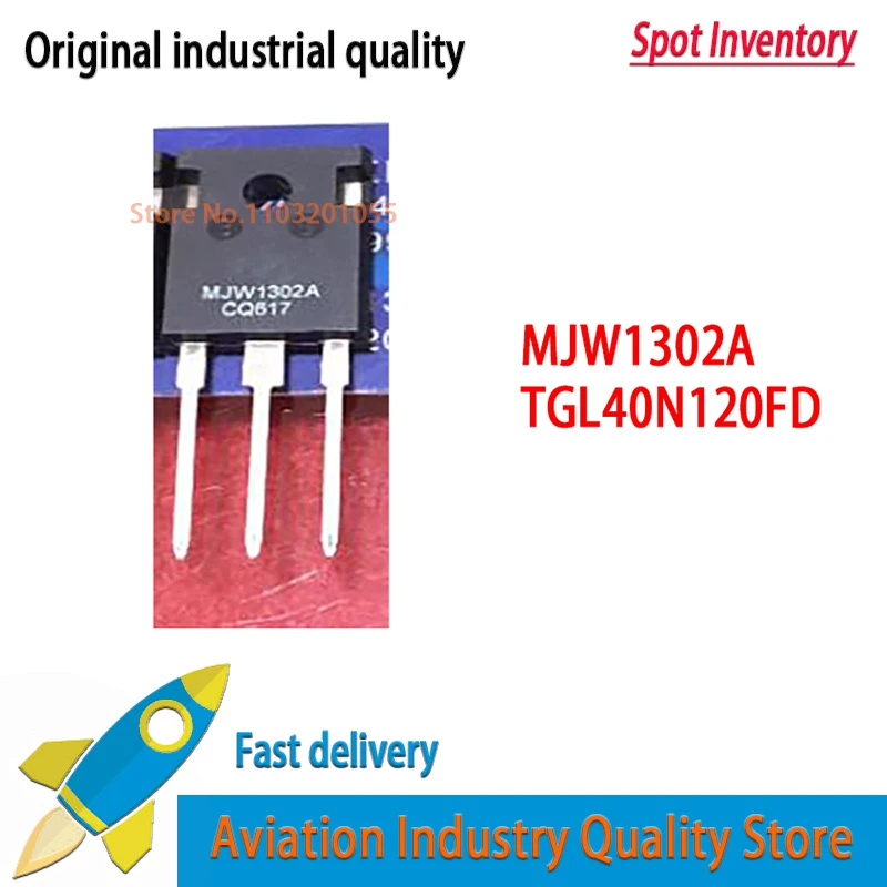 MJW1302A TO-247/TO-3P MJW1302 + MJW3281A 1 шт./лот 10 пар MJW3281 TO247/TO3P 15A 250 В 150 Вт TGL40N120FD 40N120FD TGL40N120
MJW1302A TO-247/TO-3P MJW1302 + MJW3281A 1 шт./лот 10 пар MJW3281 TO247/TO3P 15A 250 В 150 Вт TGL40N120FD 40N120FD TGL40N120