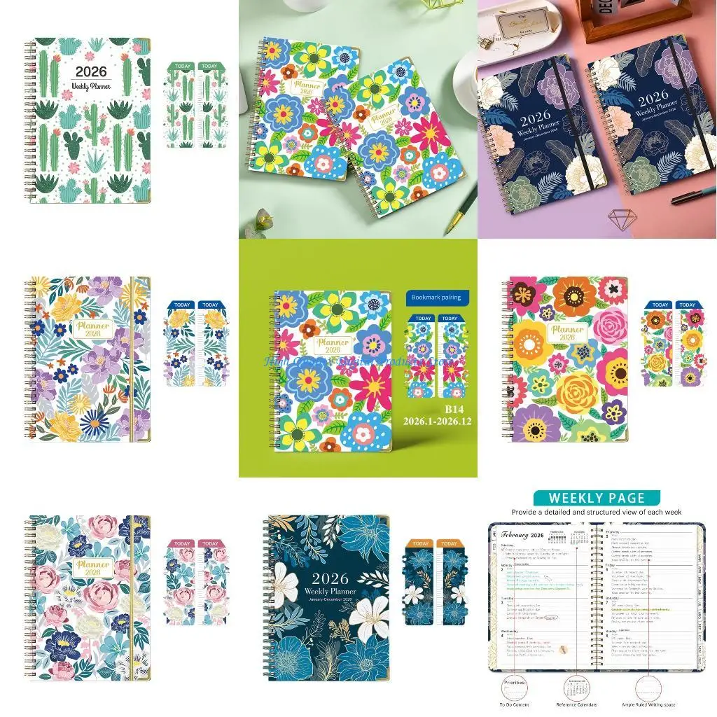 U2JE 2026 English Spirals Diary Planner
U2JE 2026 English Spirals Diary Planner