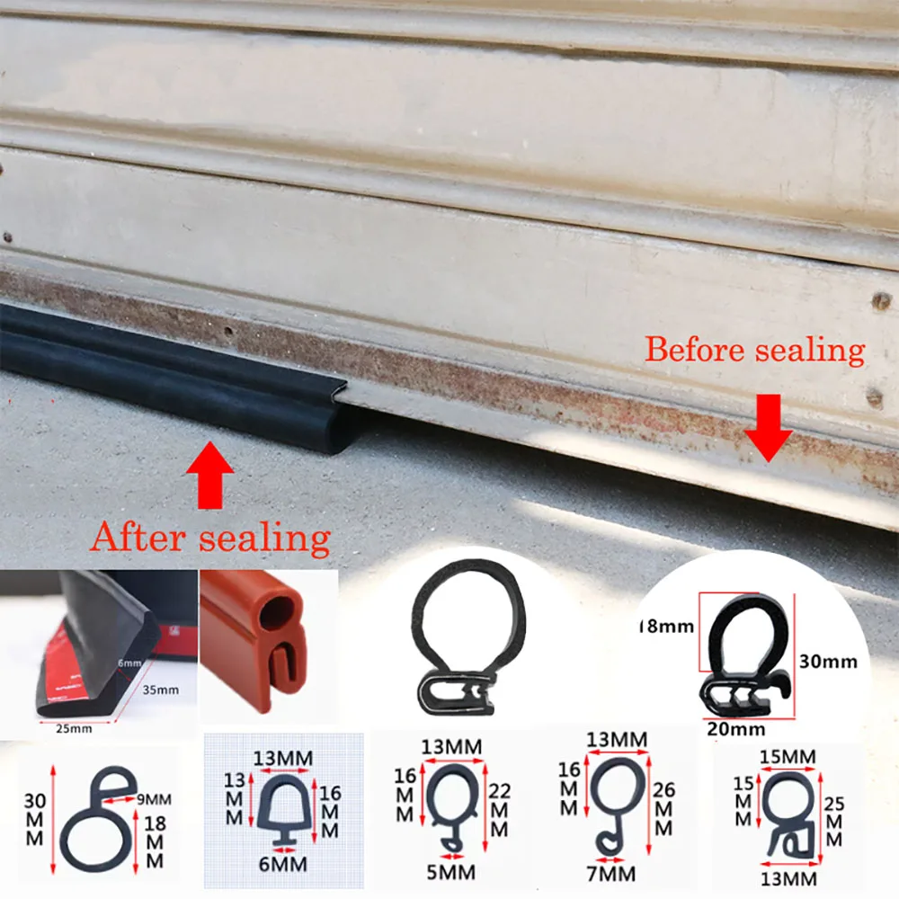 1/2/3M Garage Rolling Shutter Car Door Edge Banding Sealing Strip Electric Flap Rolling Gate Window Safety Dustproof Seal Strips
1/2/3M Garage Rolling Shutter Car Door Edge Banding Sealing Strip Electric Flap Rolling Gate Window Safety Dustproof Seal Strips