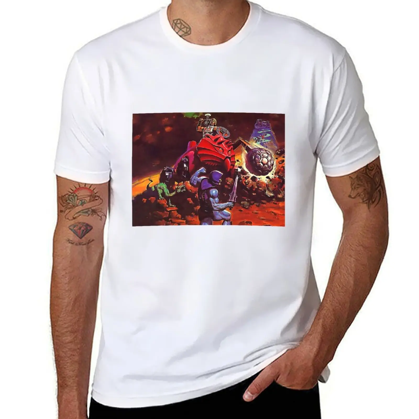 He-Man Bashasaurus T-Shirt t shirts cotton 100% t shirts for man cotton T-Shirt
He-Man Bashasaurus T-Shirt t shirts cotton 100% t shirts for man cotton T-Shirt