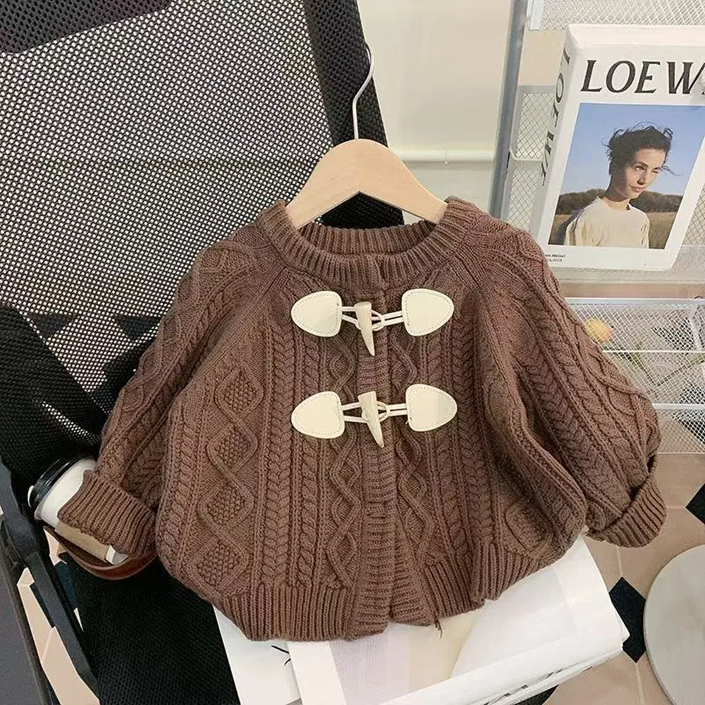 2025 New Spring and Autumn Girls' Knitted Cardigan Jacket New Fashionable Children's Sweater Coat Baby Top 80-130cm 
2025 New Spring and Autumn Girls' Knitted Cardigan Jacket New Fashionable Children's Sweater Coat Baby Top 80-130cm
