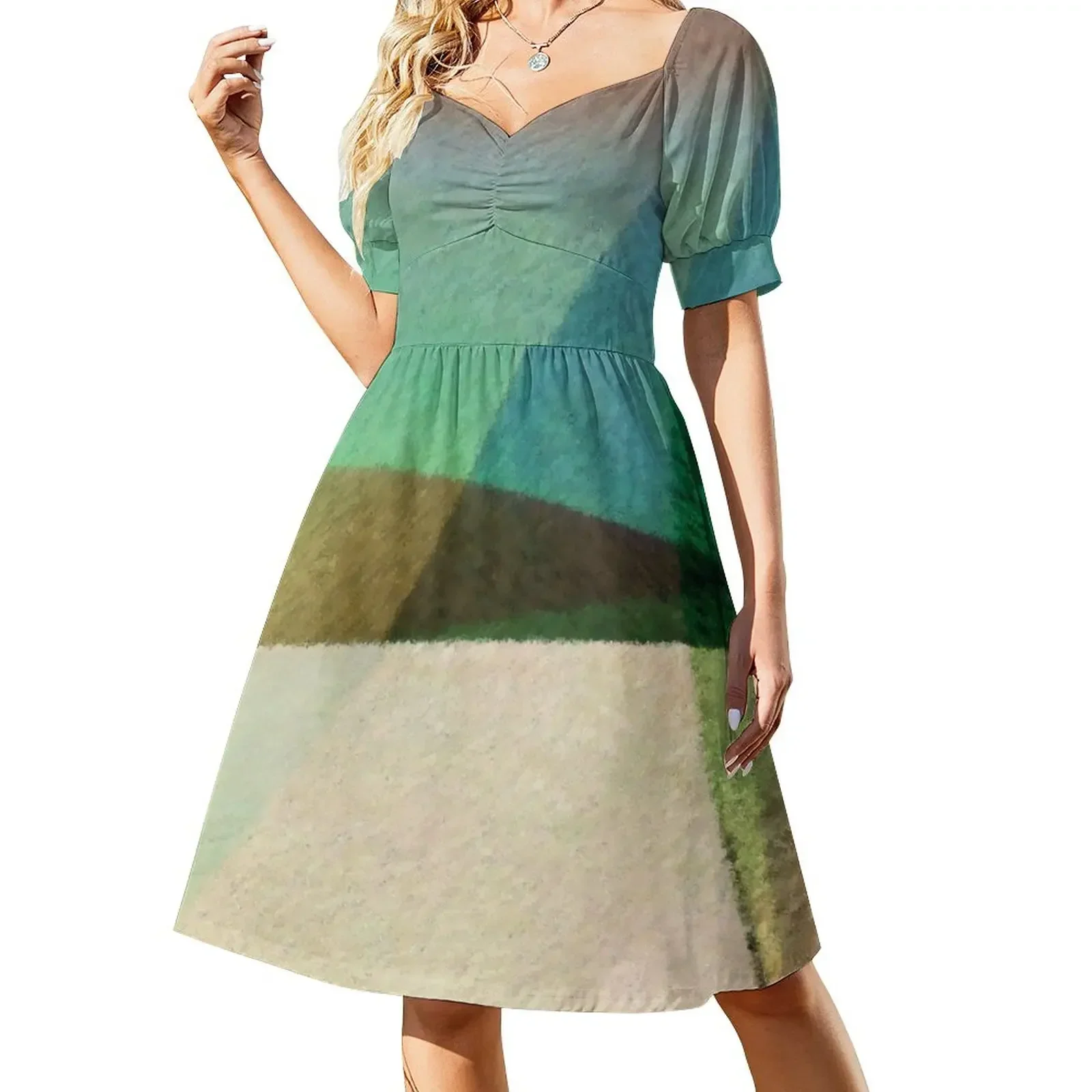 Interaction of Earth Tone Lines Short-Sleeved Dress dresses for womens 2025 Elegant gown Dress
Interaction of Earth Tone Lines Short-Sleeved Dress dresses for womens 2025 Elegant gown Dress
