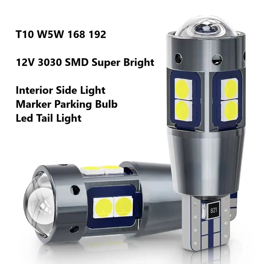 4 шт. автомобильный внутренний боковой светильник T10 W5W 168 192 Led задний светильник 3030 10SMD 12В автомобильная лампа CANBUS без ошибок автомобильный маркер парковочная лампа
4 шт. автомобильный внутренний боковой светильник T10 W5W 168 192 Led задний светильник 3030 10SMD 12В автомобильная лампа CANBUS без ошибок автомобильный маркер парковочная лампа