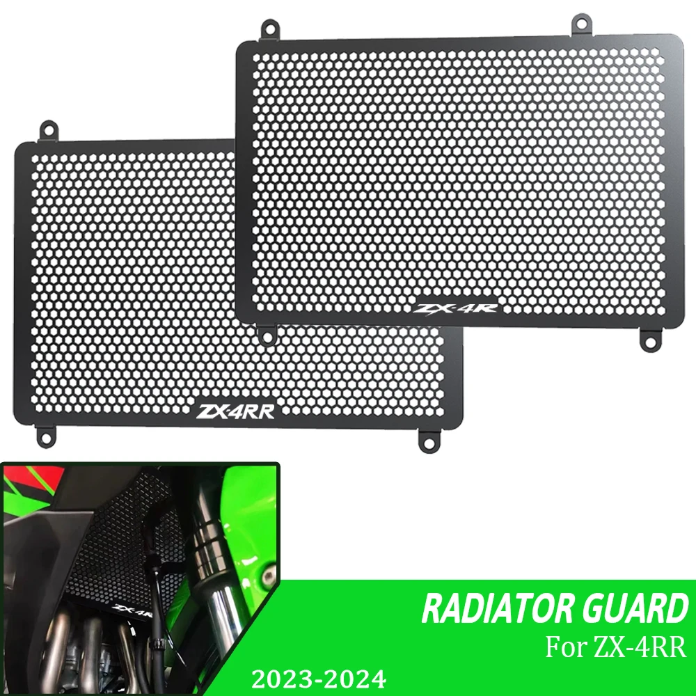 For Kawasaki Ninja ZX-4R ZX-4RR ZX4R SE ZX 4R ZX 4RR 2023-2024 Motorcycle Radiator Grille Cover Guard Protection Protector Grill
For Kawasaki Ninja ZX-4R ZX-4RR ZX4R SE ZX 4R ZX 4RR 2023-2024 Motorcycle Radiator Grille Cover Guard Protection Protector Grill