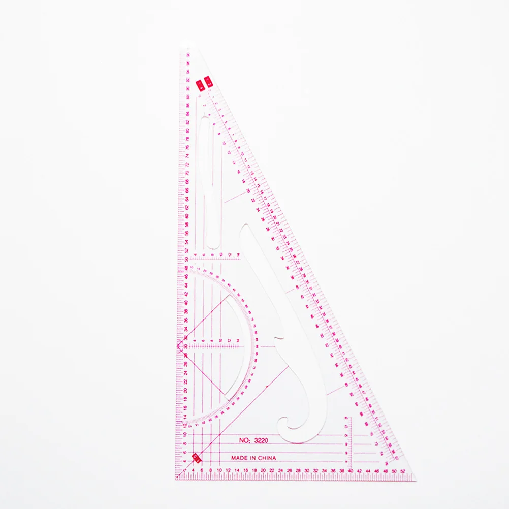 4Pcs Metric Plastic Ruler Set Multi Shape Measuring Tools for Sewing Clothing Design Pattern Cutting DIY Tailors Designers
4Pcs Metric Plastic Ruler Set Multi Shape Measuring Tools for Sewing Clothing Design Pattern Cutting DIY Tailors Designers