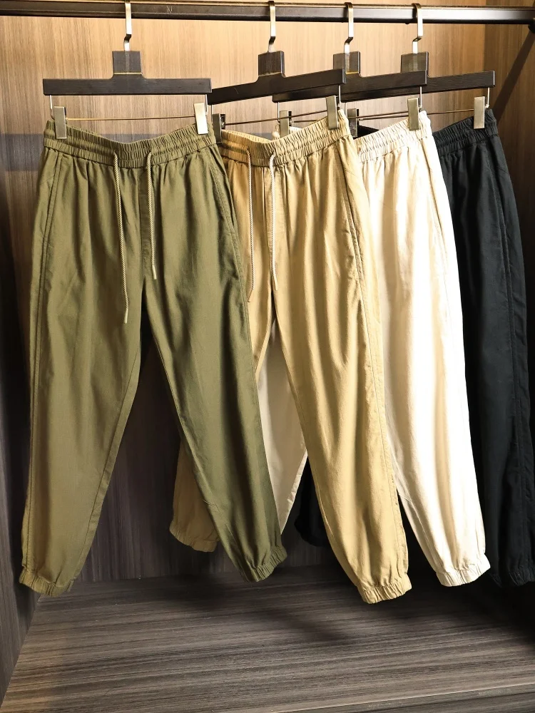Comfortable Breathable Washed Summer Sports Casual Pants Men's Elastic Waist Baggy Loose Fit Straight Leg Urban Fashion Trousers
Comfortable Breathable Washed Summer Sports Casual Pants Men's Elastic Waist Baggy Loose Fit Straight Leg Urban Fashion Trousers
