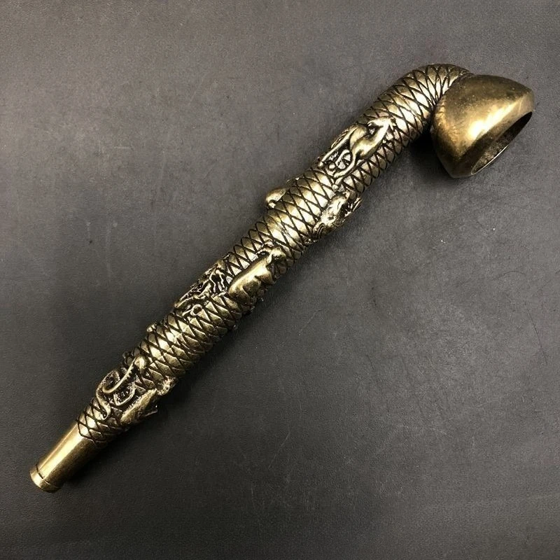 Антикварная латунная труба зодиака 4,72 дюйма 12, резной медный коллектор кальяна с облегчением зодиака
Антикварная латунная труба зодиака 4,72 дюйма 12, резной медный коллектор кальяна с облегчением зодиака