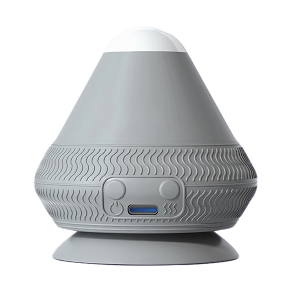 Massage Ball with Heat with Suction Cup Rechargeable for Stress Relief (Grey)
Massage Ball with Heat with Suction Cup Rechargeable for Stress Relief (Grey)