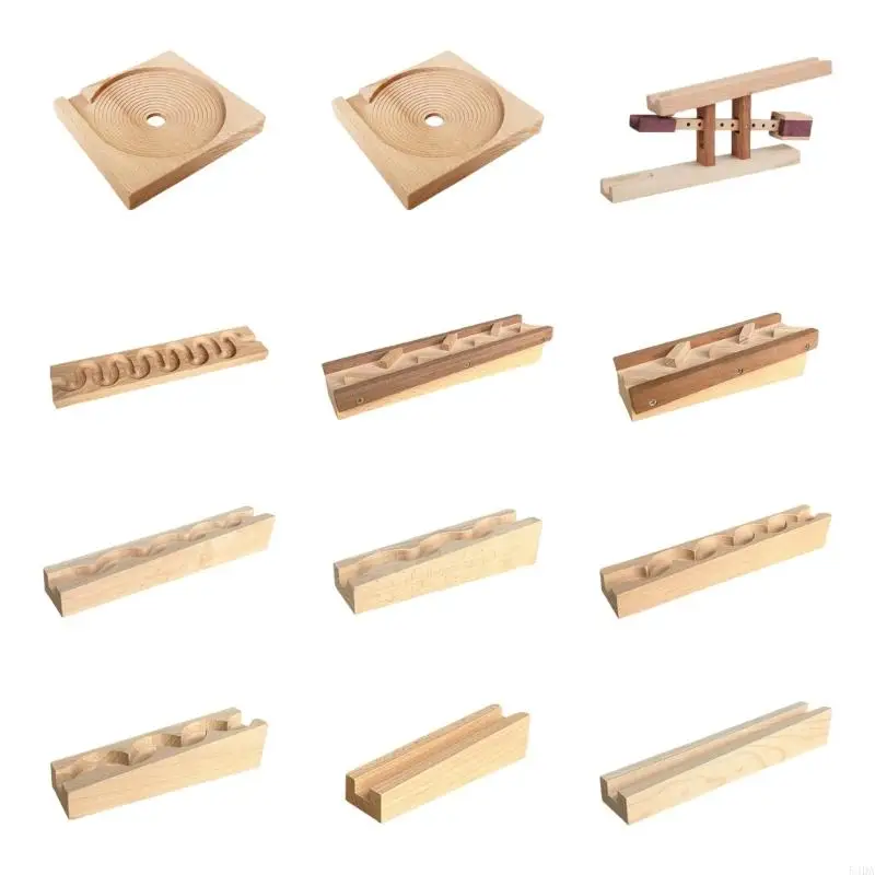 54DA Wooden Maze Construction Rolling Ball Track For Early Childhood Learning Play
54DA Wooden Maze Construction Rolling Ball Track For Early Childhood Learning Play