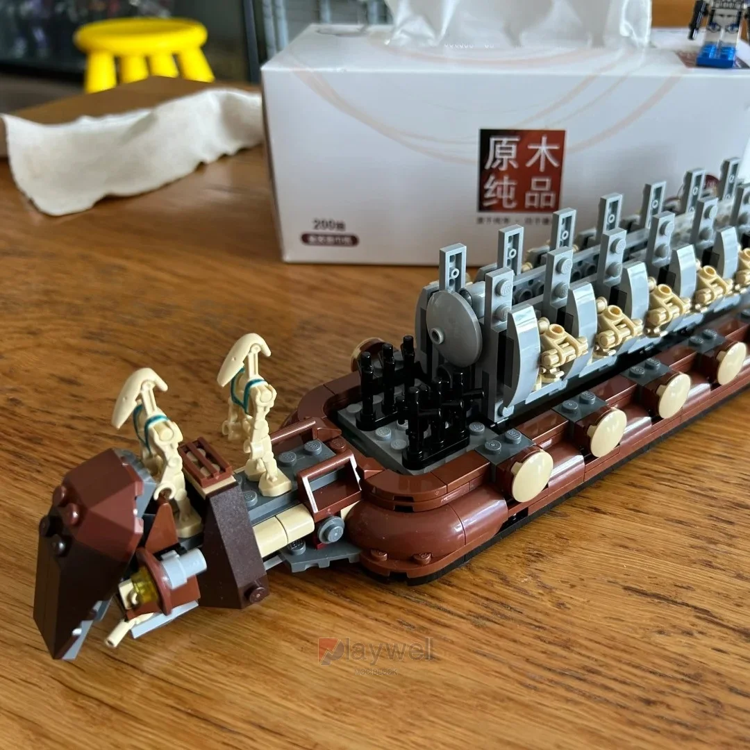 b 262pcs In Stock New Space Trade Federation Troop Carrier Building Blocks Christmas Gifts A MOC
b 262pcs In Stock New Space Trade Federation Troop Carrier Building Blocks Christmas Gifts A MOC