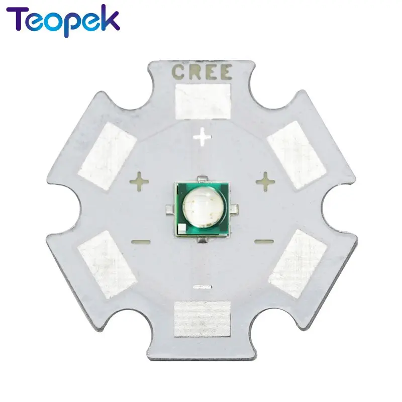 10PCS 3535 3W Cyan 490NM-495NM High Power LED Bead Emitter Epiled chip with 8/12/14/16/20mm Star Heatsink
10PCS 3535 3W Cyan 490NM-495NM High Power LED Bead Emitter Epiled chip with 8/12/14/16/20mm Star Heatsink