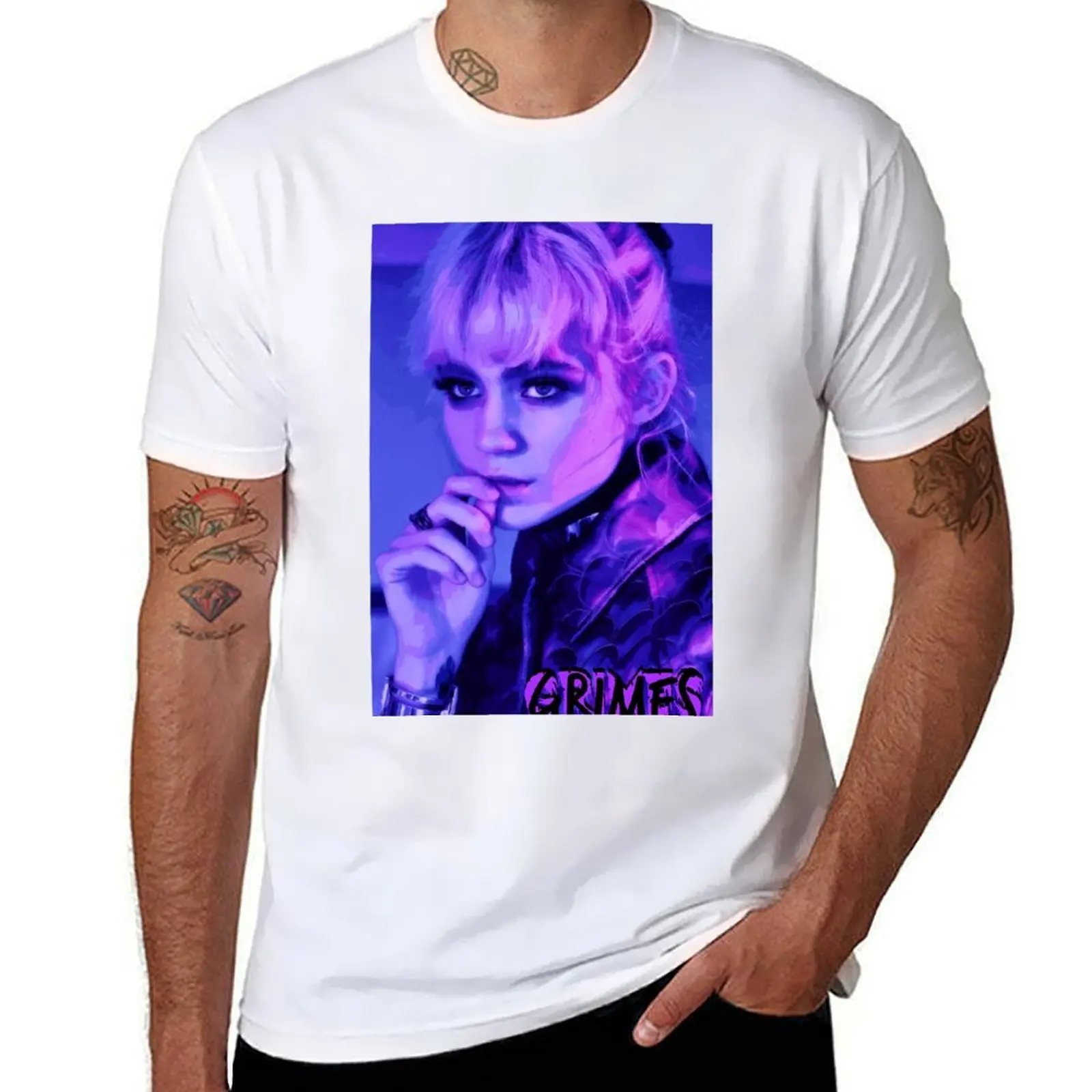Grimes 2016 T-Shirt t shirt for man 100 percent cotton mens graphic t shirts T-Shirt
Grimes 2016 T-Shirt t shirt for man 100 percent cotton mens graphic t shirts T-Shirt