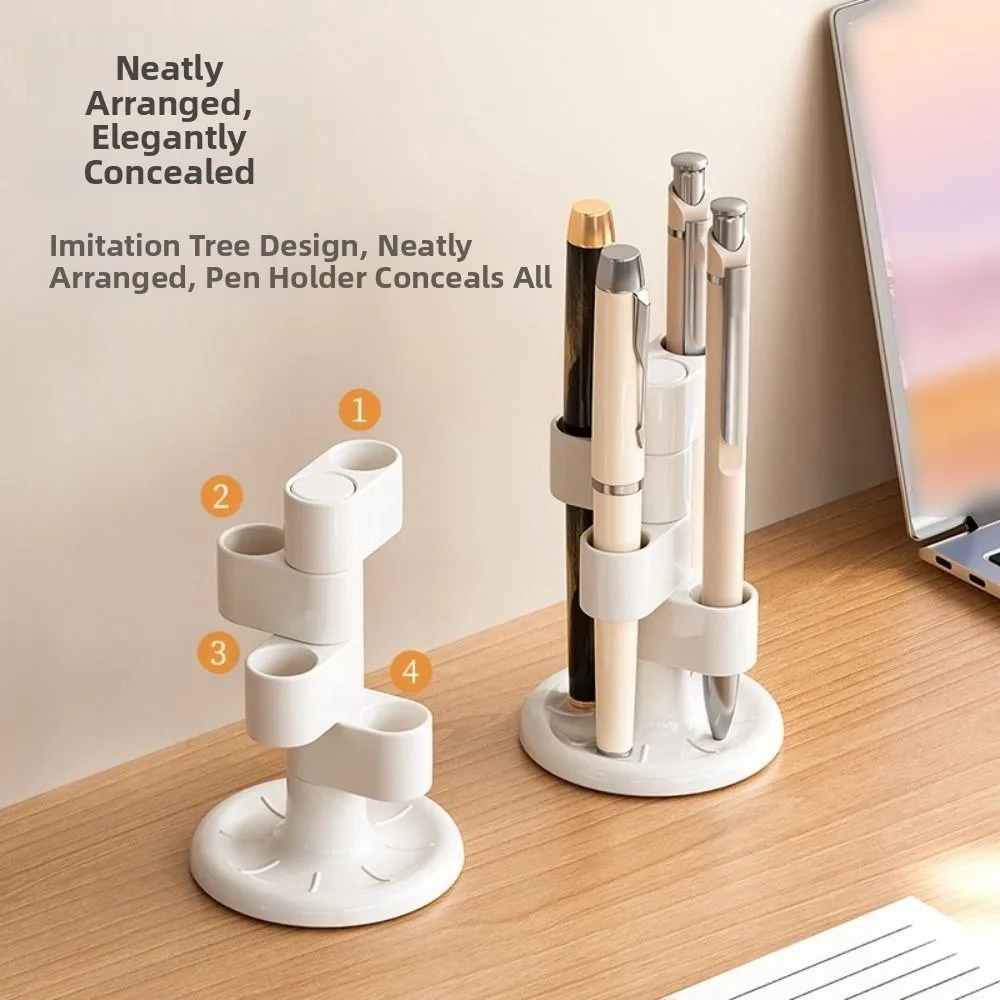 2Pcs 4 Holes Rotating Toothbrush Holder Funny Creative Pencil Display Rack Multifunctional Anti-slip Base
2Pcs 4 Holes Rotating Toothbrush Holder Funny Creative Pencil Display Rack Multifunctional Anti-slip Base