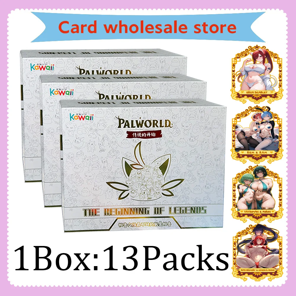 Wholesale Kawaii Palworld Anime Collection Card Cute Blind Box Children's Toy Gifts Rare SSP Crystal Card Children Festival Gift
Wholesale Kawaii Palworld Anime Collection Card Cute Blind Box Children's Toy Gifts Rare SSP Crystal Card Children Festival Gift