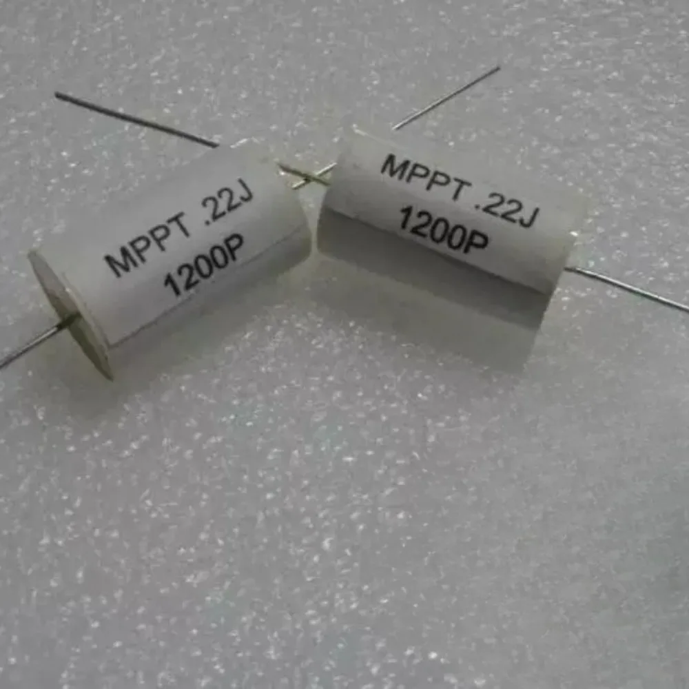MPPT 0.22uf 1200V 220nf u22 224 Brand New Axial Film Capacitor
MPPT 0.22uf 1200V 220nf u22 224 Brand New Axial Film Capacitor