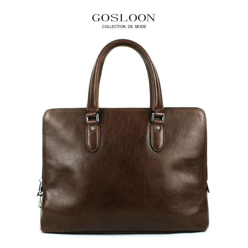 Laptop Bag Luxury Leather Bag Genuine Leather Cowskin Briefcase Large Capacity Business Work Shoulder Laptop Handbag Bag
Laptop Bag Luxury Leather Bag Genuine Leather Cowskin Briefcase Large Capacity Business Work Shoulder Laptop Handbag Bag