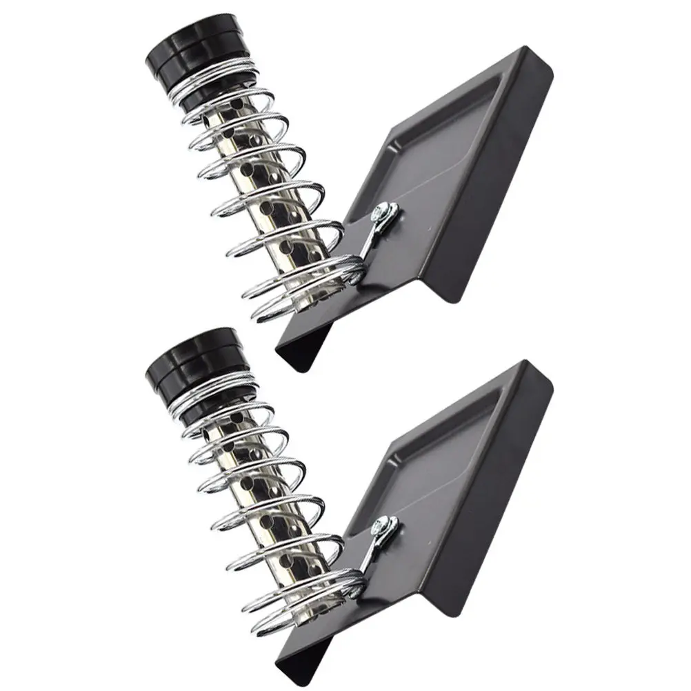 2Pcs Soldering Iron Base Rectangle Stand Spring Loaded Solder Holder Stable Support Soldering Iron Station Efficient Space
2Pcs Soldering Iron Base Rectangle Stand Spring Loaded Solder Holder Stable Support Soldering Iron Station Efficient Space