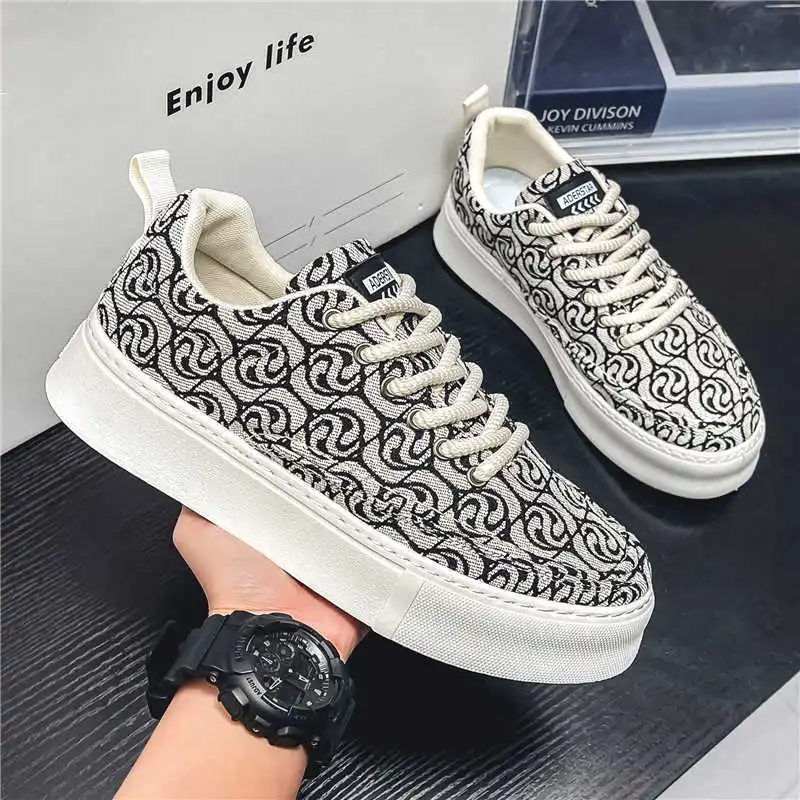 Appearance Increases Thin Heel Beige Sports Shoes Walking Brand Sneakers For Men Sports News Twnis Saoatenis Famous Brand
Appearance Increases Thin Heel Beige Sports Shoes Walking Brand Sneakers For Men Sports News Twnis Saoatenis Famous Brand