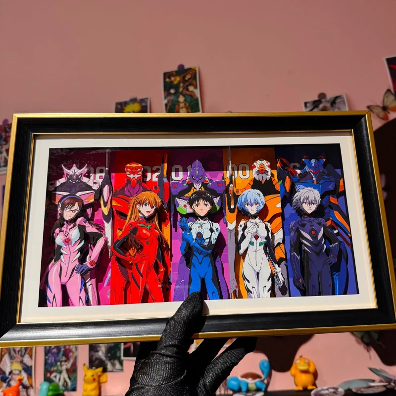 EVA Cartoon Cute Decorative Painting Creative Kawaii Bedroom Anime Mural Hanging Painting Desktop Ornament Gift Wholesale
EVA Cartoon Cute Decorative Painting Creative Kawaii Bedroom Anime Mural Hanging Painting Desktop Ornament Gift Wholesale