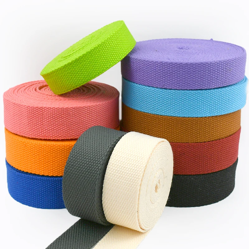 8Meters 20-50mm Cotton Canvas Webbing 2mm Thick Ribbon Tape Sewing Bag Strap Garment Belt Bias Binding Pet Collar Accessories
8Meters 20-50mm Cotton Canvas Webbing 2mm Thick Ribbon Tape Sewing Bag Strap Garment Belt Bias Binding Pet Collar Accessories