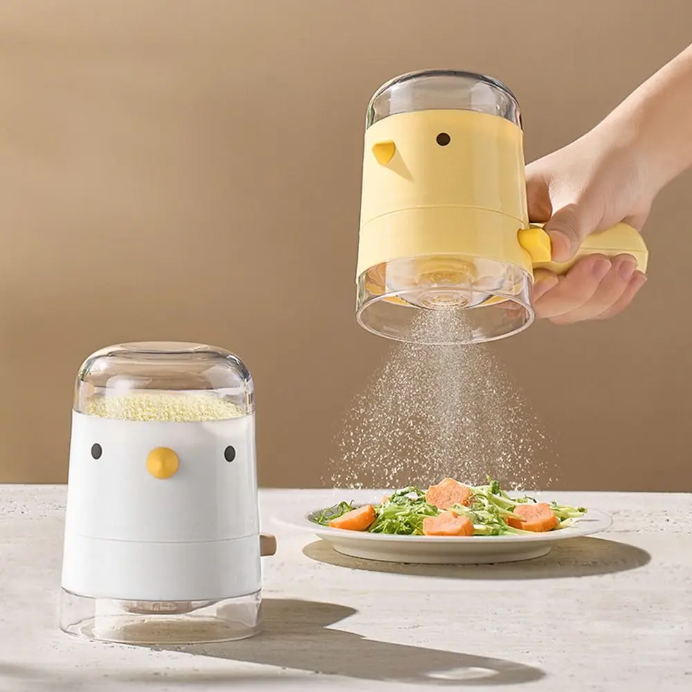 Quantitative Cartoon Bird Salt Bottle Large capacity Dustproof Kitchen Household Seasoning Bottles Handheld Storage Salt Tanks 
Quantitative Cartoon Bird Salt Bottle Large capacity Dustproof Kitchen Household Seasoning Bottles Handheld Storage Salt Tanks