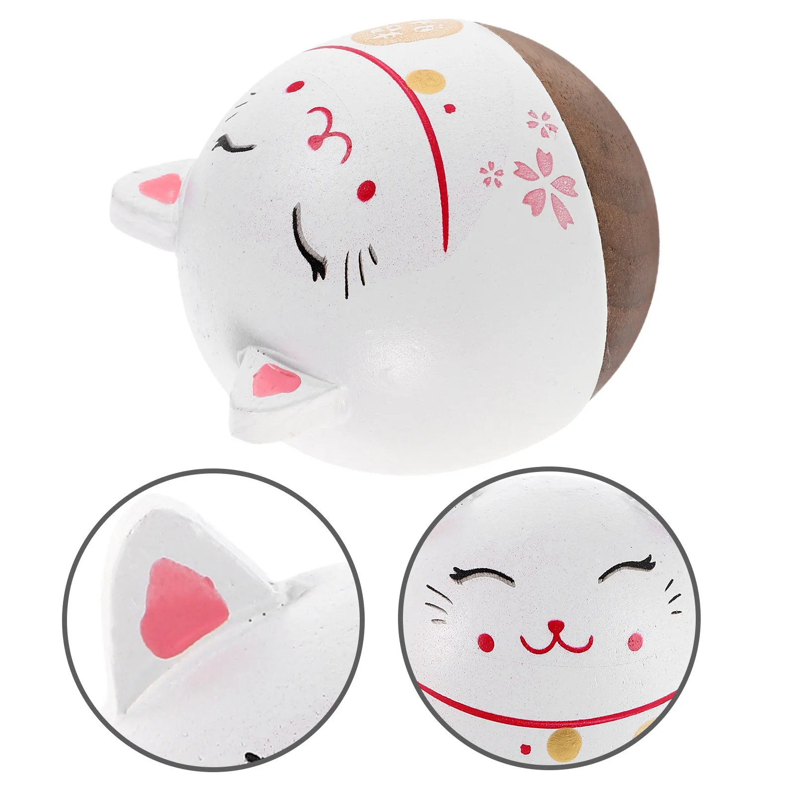 Creative Wooden Kitten Tumbler Desktop Decoration Hand Carved Cat Ornament Home Office Living Room Unique Cat Lover Present
Creative Wooden Kitten Tumbler Desktop Decoration Hand Carved Cat Ornament Home Office Living Room Unique Cat Lover Present