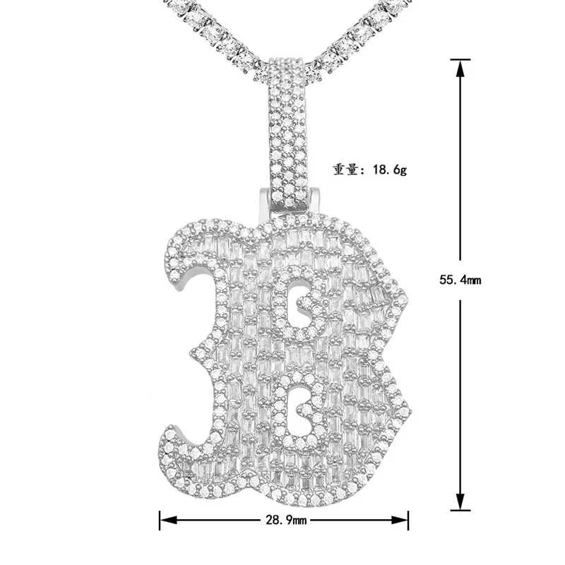 FP2262Lefei Exquisite Luxury Trend Classic Moissanite Design Hiphop Letter B Pendant Necklace For Unisex 925 Silver Jewelry Gift
FP2262Lefei Exquisite Luxury Trend Classic Moissanite Design Hiphop Letter B Pendant Necklace For Unisex 925 Silver Jewelry Gift