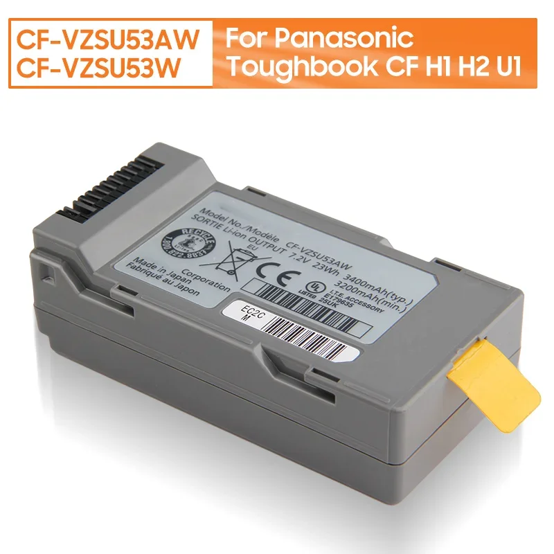 Сменный аккумулятор CF-VZSU53AW CF-VZSU53W для Panasonic Toughbook CF H1 H2 U1, аккумуляторная батарея 3400 мАч
Сменный аккумулятор CF-VZSU53AW CF-VZSU53W для Panasonic Toughbook CF H1 H2 U1, аккумуляторная батарея 3400 мАч