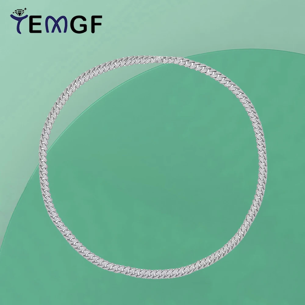 Кубинское ожерелье TEMGF с инкрустацией цирконом, цепочка из стерлингового серебра S925 для женщин и мужчин, модные сверкающие ювелирные изделия в стиле хип-хоп, подарки-сюрпризы
Кубинское ожерелье TEMGF с инкрустацией цирконом, цепочка из стерлингового серебра S925 для женщин и мужчин, модные сверкающие ювелирные изделия в стиле хип-хоп, подарки-сюрпризы