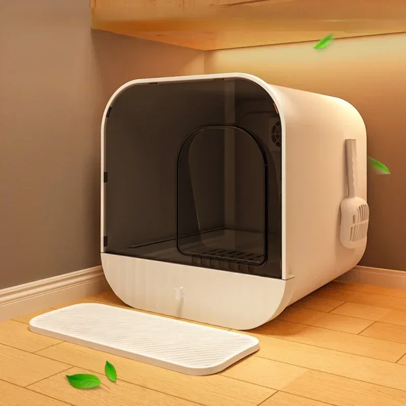Litter Box Oversized Deodorant Cat Toilet Closed Litter Box Extra Large Splash-Proof Litter Box for Cats
Litter Box Oversized Deodorant Cat Toilet Closed Litter Box Extra Large Splash-Proof Litter Box for Cats