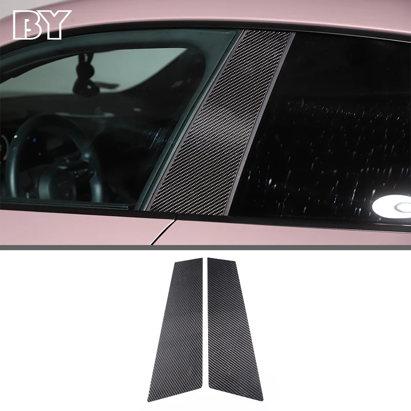 2Pcs Carbon Fiber Window Pillar Posts Cover Trim Center BC Column Stickers For Porsche Taycan 2019 2020 2021 2022 Accessories
2Pcs Carbon Fiber Window Pillar Posts Cover Trim Center BC Column Stickers For Porsche Taycan 2019 2020 2021 2022 Accessories