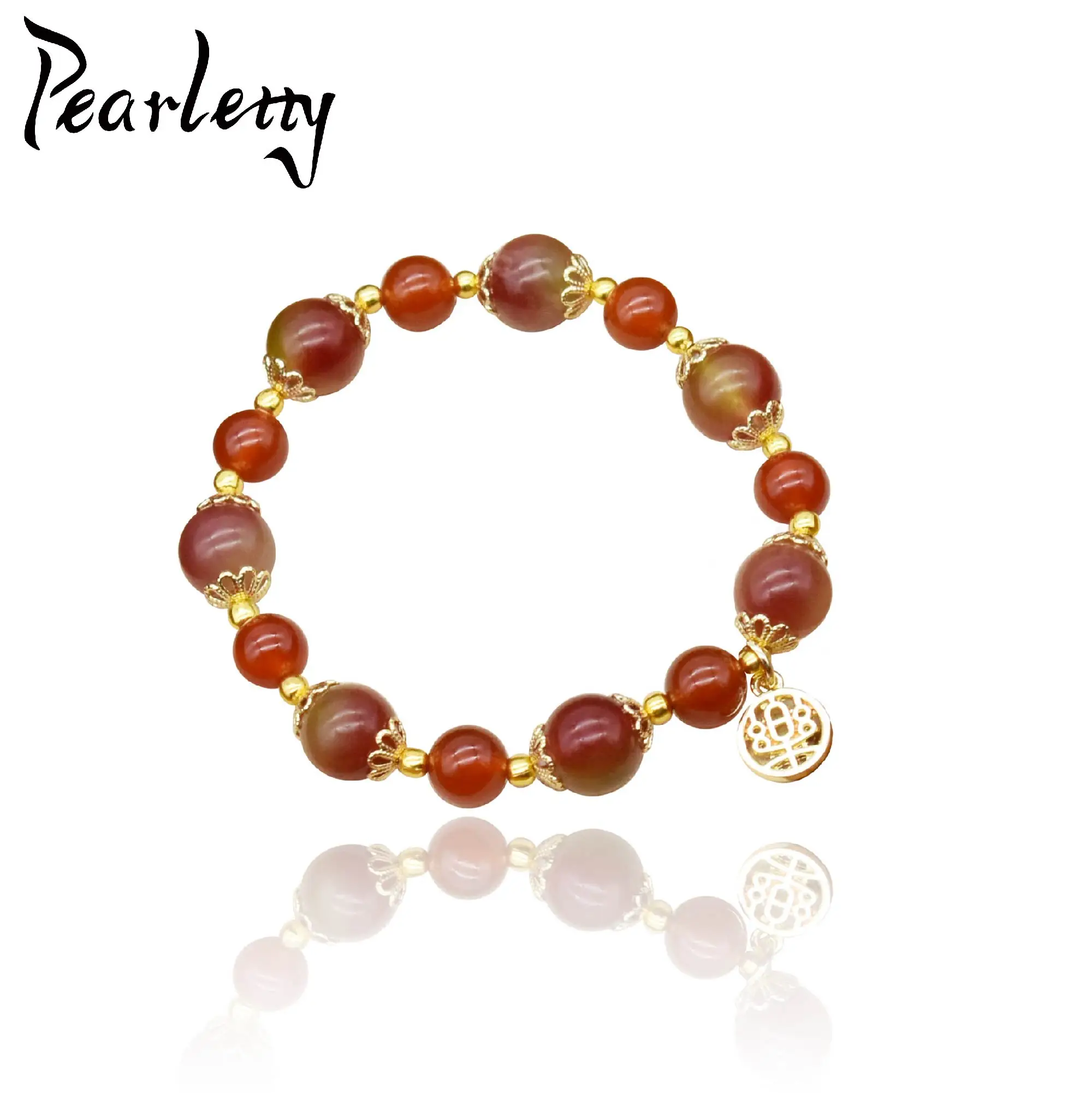 Vintage Watermelon Beaded Y2K 18K Gold Plated Bracelet for Women Chinese Style Cheap Charm Jewelry Free Shipping
Vintage Watermelon Beaded Y2K 18K Gold Plated Bracelet for Women Chinese Style Cheap Charm Jewelry Free Shipping