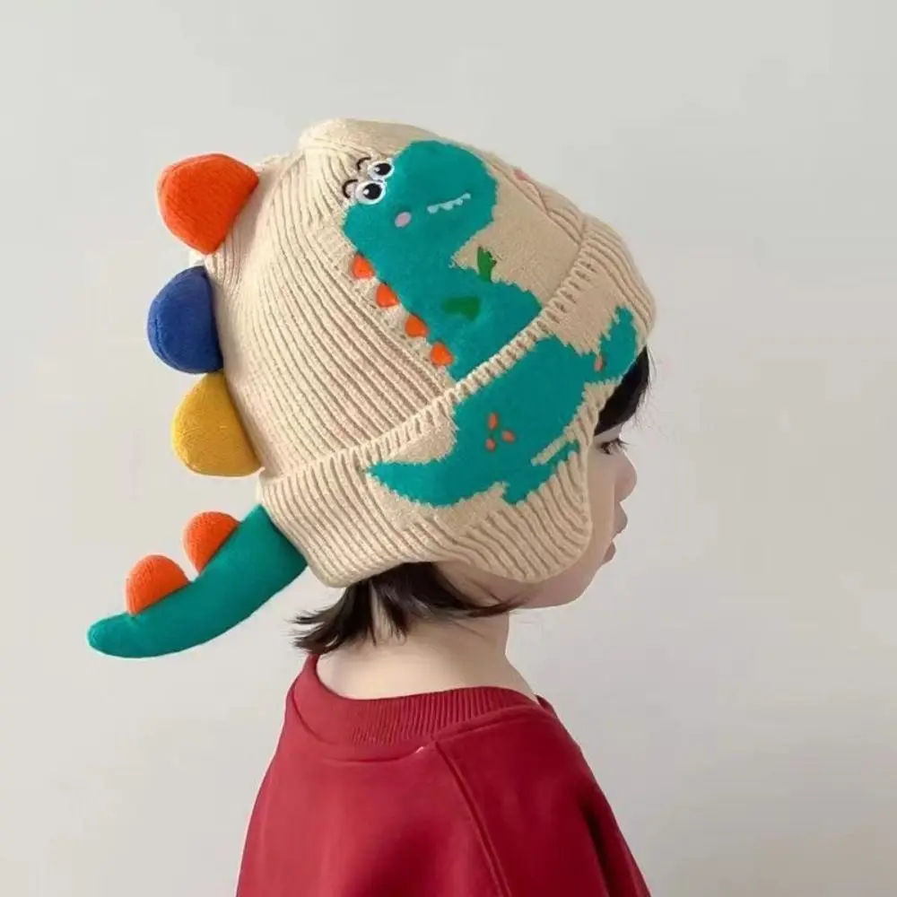 Cute Cartoon Dinosaur Baby Hat Winter Warm Knit Beanie Hats Ear Protection Hat Children Windproof Cold Proof Head Cover
Cute Cartoon Dinosaur Baby Hat Winter Warm Knit Beanie Hats Ear Protection Hat Children Windproof Cold Proof Head Cover