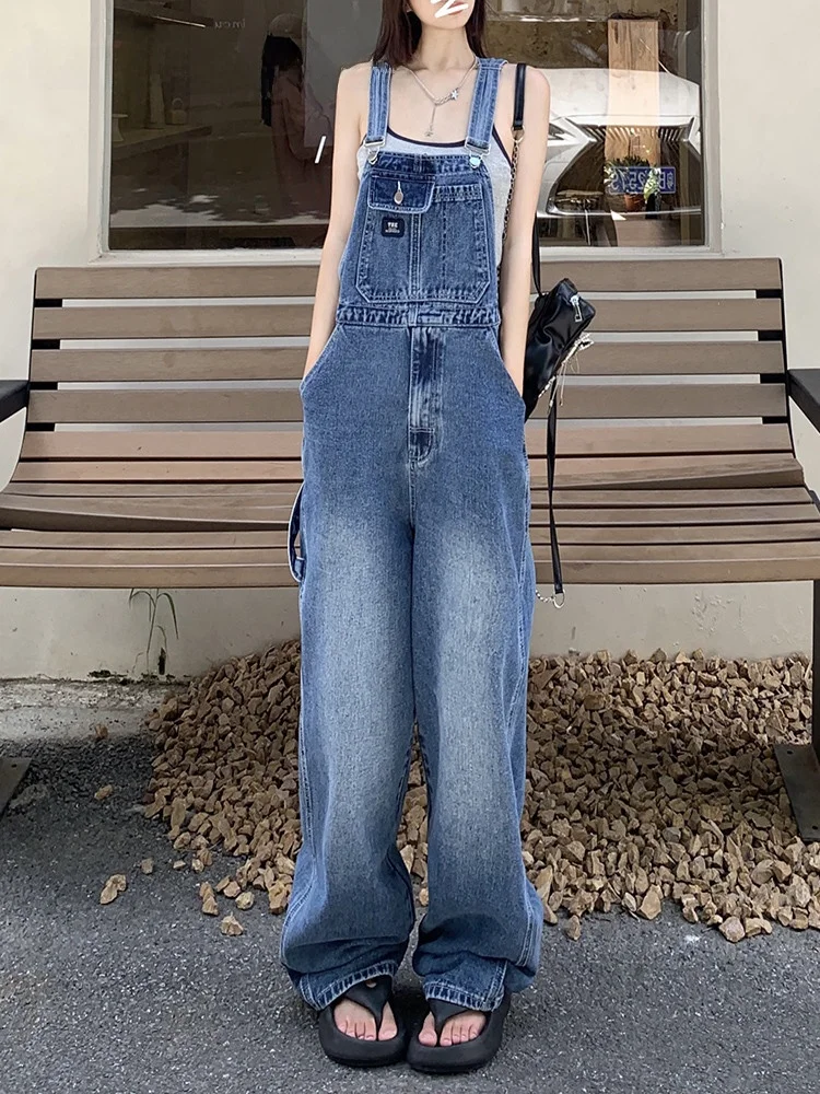 La Chapelle High Waist Wide Leg Denim Overalls Women's Korean Sle Spring Autumn Slimming Straight Cut Jeans
La Chapelle High Waist Wide Leg Denim Overalls Women's Korean Sle Spring Autumn Slimming Straight Cut Jeans