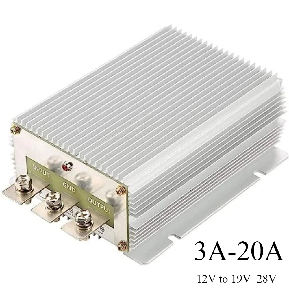 12V to 19V 30A 20A 15A 10A 8A 5A 3A Boost DC-DC Voltage Regulator 12 Volt to 28 Volt Step Up DC DC Converter for Car Laptop
12V to 19V 30A 20A 15A 10A 8A 5A 3A Boost DC-DC Voltage Regulator 12 Volt to 28 Volt Step Up DC DC Converter for Car Laptop
