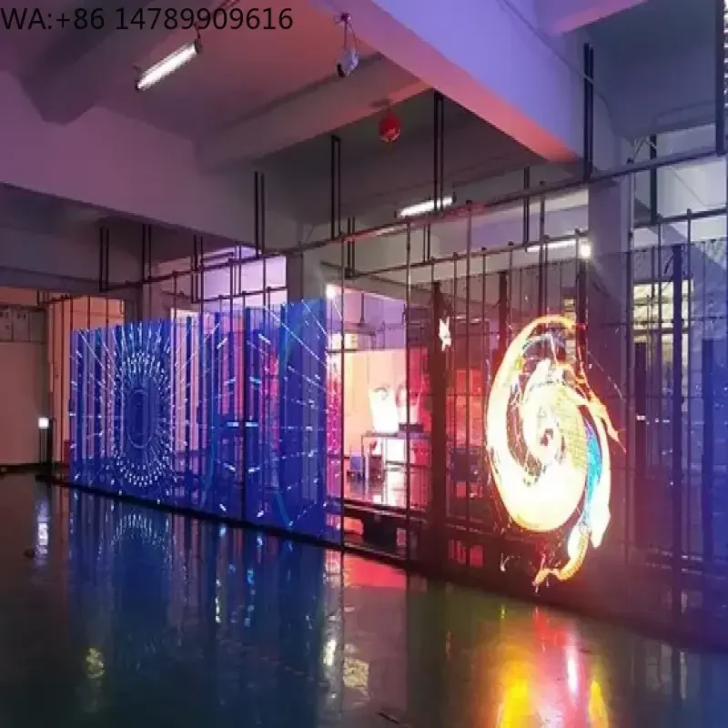 Custom Weatherproof Outdoor LED DisplayFull Color Transparent Screen Indoor Outdoor P3.91-7.81 Glass Transparent Display
Custom Weatherproof Outdoor LED DisplayFull Color Transparent Screen Indoor Outdoor P3.91-7.81 Glass Transparent Display