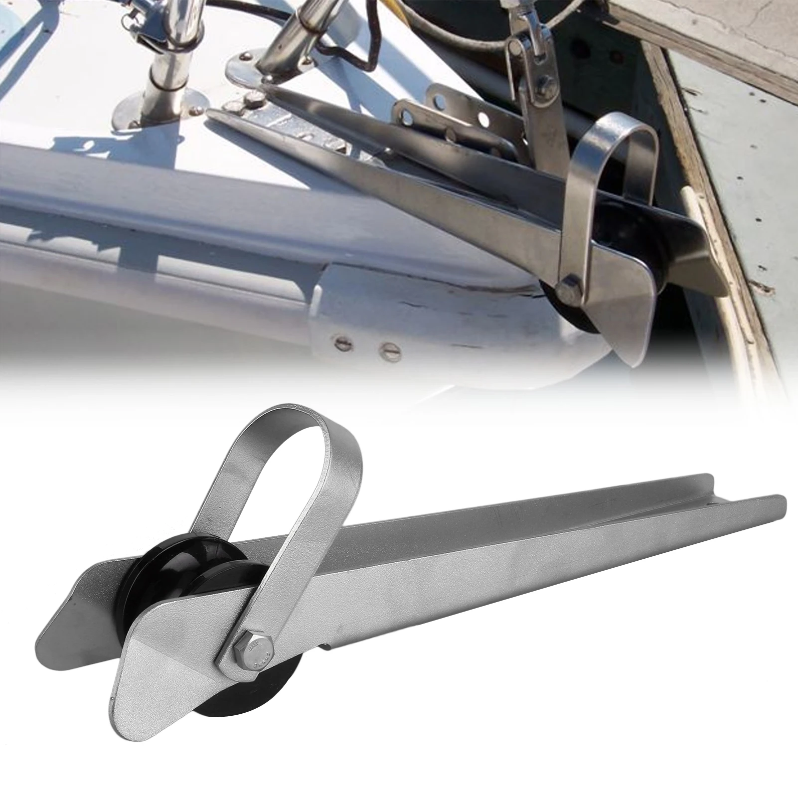 New 15inch Boat Roller 304 Stainless Steel Anti-Corrosion Docking Roller for Marine Boat Roller Replacement Marine Bow Roller
New 15inch Boat Roller 304 Stainless Steel Anti-Corrosion Docking Roller for Marine Boat Roller Replacement Marine Bow Roller