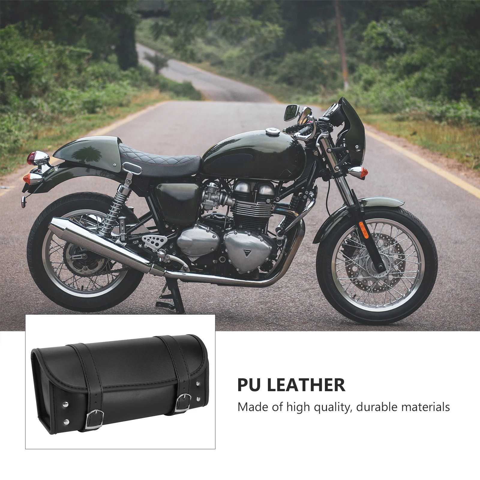 Черная сумка для мотоцикла, регулируемая, для телефона, ключей и мелочи
Черная сумка для мотоцикла, регулируемая, для телефона, ключей и мелочи