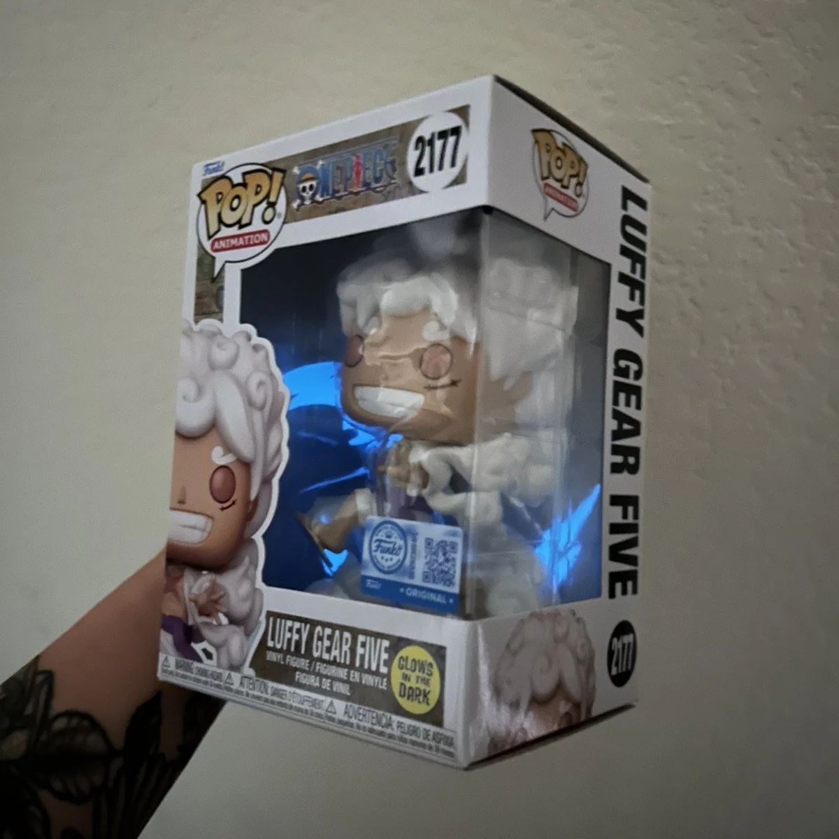 One Piece Luffy Gear Five (Glow) Figure Funko Pop! #2177 Official Authentic Limited Edition Figures One Piece Fans Gift Toy
One Piece Luffy Gear Five (Glow) Figure Funko Pop! #2177 Official Authentic Limited Edition Figures One Piece Fans Gift Toy