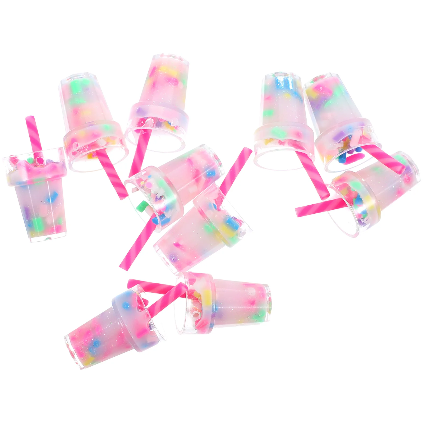 10 Pcs Milk Tea Cup Charms Accessories Bright Color Fine Texture Jewelry Making Necklace Bracelet Earrings Mobile Pendant
10 Pcs Milk Tea Cup Charms Accessories Bright Color Fine Texture Jewelry Making Necklace Bracelet Earrings Mobile Pendant