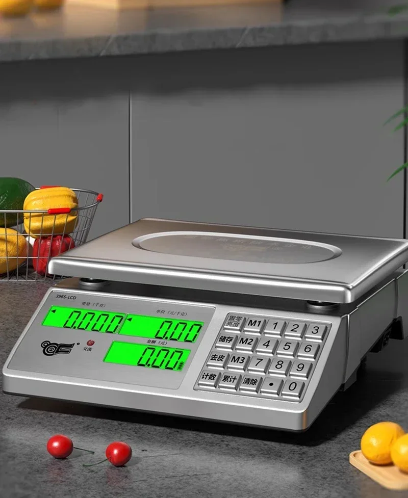 China Special Supply 30KGHigh-precision Electronic Scale Accurate Gram Weighing Vegetable Weighing Electronic Scale Household
China Special Supply 30KGHigh-precision Electronic Scale Accurate Gram Weighing Vegetable Weighing Electronic Scale Household