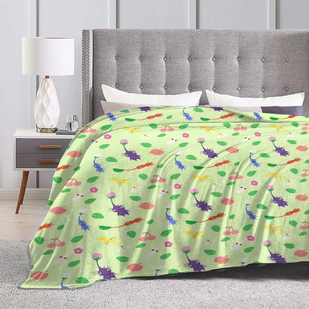 Cute Pikmin Pattern Blankets Soft Warm Flannel Throw Blanket Bedspread for Bed Living room Picnic Travel Home Sofa 
Cute Pikmin Pattern Blankets Soft Warm Flannel Throw Blanket Bedspread for Bed Living room Picnic Travel Home Sofa