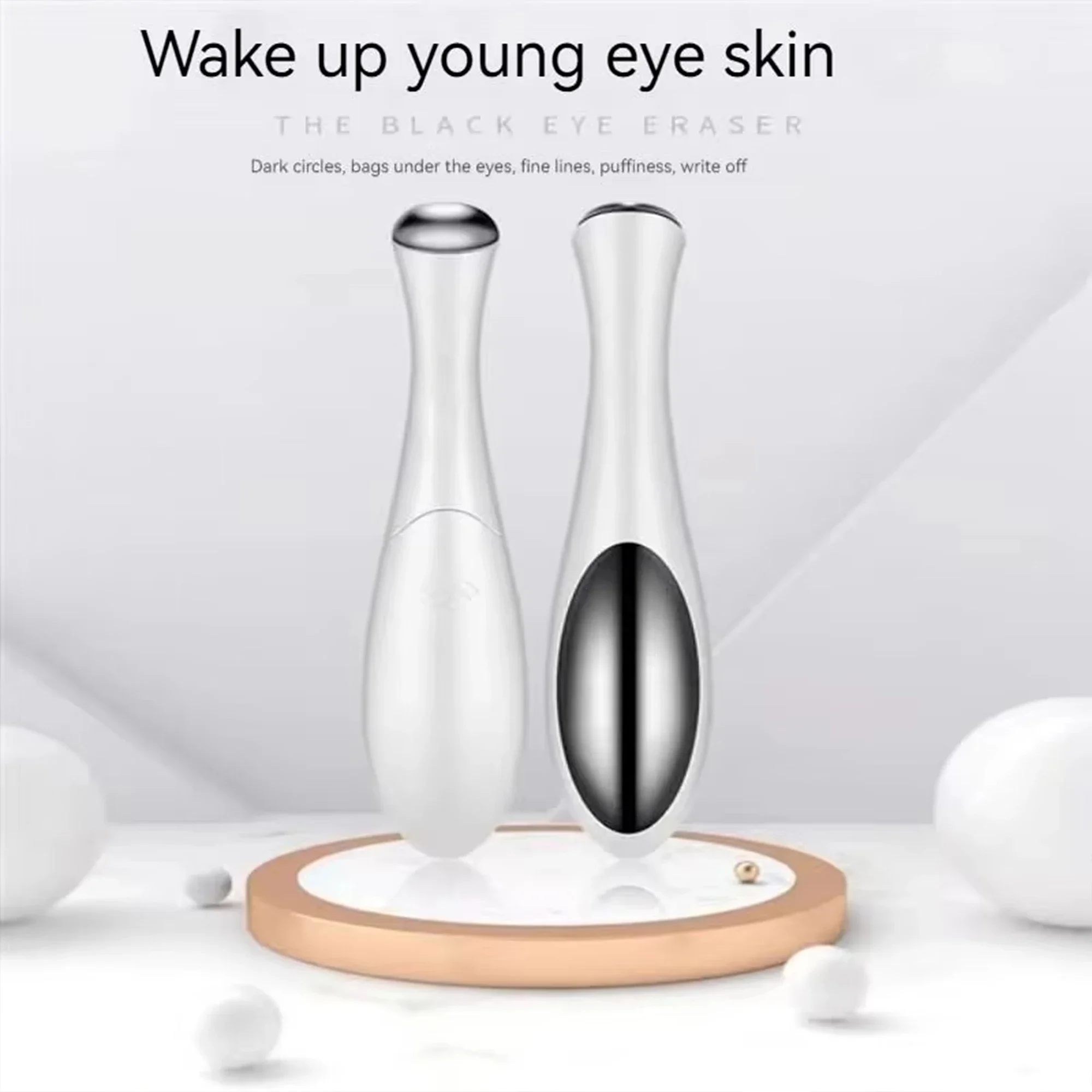 Home Electric Eye Massage Beauty Instrument Exquisite Eye Skin De-Bagging De-Watering Reduce Fine Lines Care Instrument
Home Electric Eye Massage Beauty Instrument Exquisite Eye Skin De-Bagging De-Watering Reduce Fine Lines Care Instrument